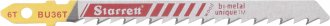 L�mina de serra tico-tico, cartela com 5 pe�as, BU36T, STARRETT