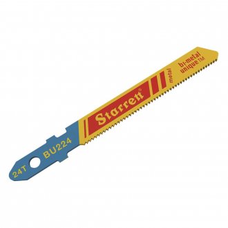 L�mina de serra tico-tico, cartela com 2 pe�as, BU224-2 STARRETT