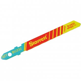 L�mina de serra tico-tico, cartela com 5 pe�as, BU232, STARRETT