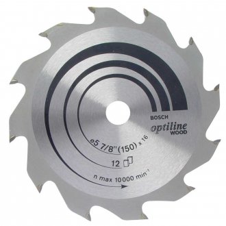 L�mina de serra circular com dentes de metal duro/v�dea, 110 mm x 20 mm, 20 dentes, BOSCH