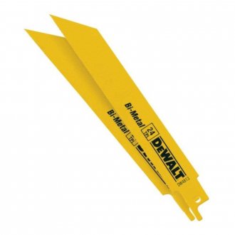 L�mina para serra sabre 150 mm, com 2 pe�as,  DW4813-2, DEWALT