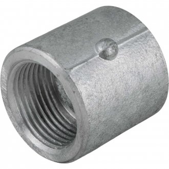Luva de alum�nio com rosca, 1