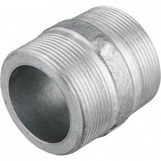 Niple em alum�nio, duplo, 2
