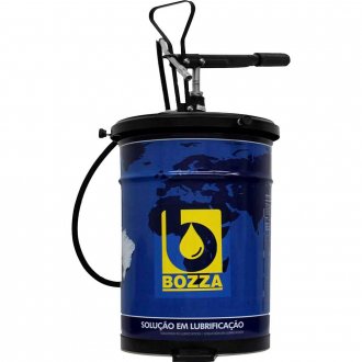 Bomba manual para graxa, com reservat�rio para 20 kg, 8022-R20-G4, BOZZA