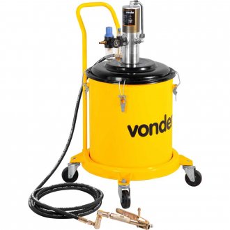 Propulsora pneum�tica para graxa, com reservat�rio de 30 kg, VONDER