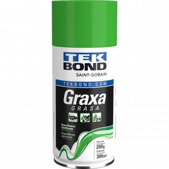 Graxa spray branca, 200 g, 21531000487, TEKBOND