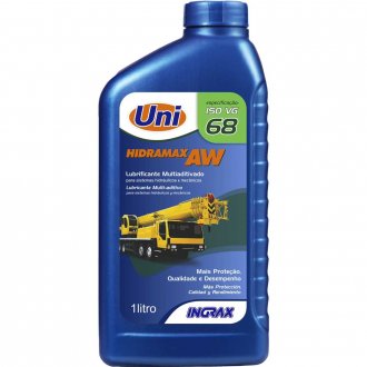 �leo para sistemas hidr�ulicos AW 68, 1 litro, INGRAX