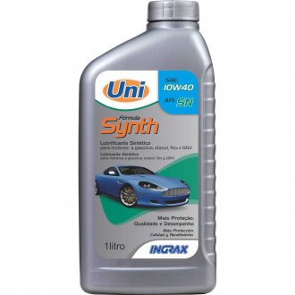 �leo lubrificante Uni SAE 10W40, 1 litro, INGRAX