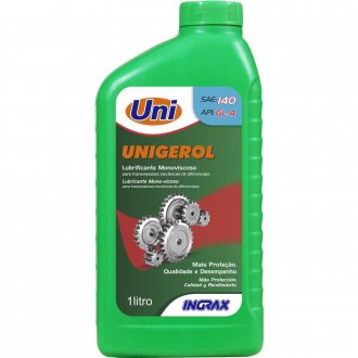 �leo lubrificante unigerol, SAE 140, 1 litro, INGRAX
