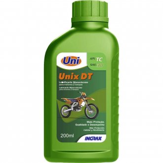 �leo para motor 2 tempos unix DT 200 ml INGRAX