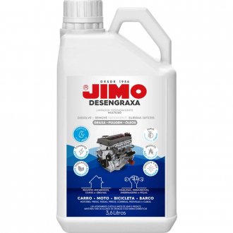 Desengraxante 3,6 ml, l�quido azul, 1993-1, JIMO