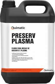 Flu�do preservante, 5 litros, Preserv Plasma LNP2 QUIMATIC