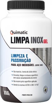 Gel limpa inox LG2, QUIMATIC