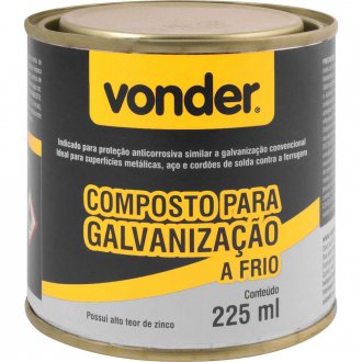 Composto para galvaniza��o a frio, 225 ml, VONDER