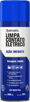Limpa contato a��o imediata, 300 ml, QUIMATIC