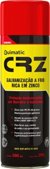 Composto para galvaniza��o a frio, CRZ, aerossol, 300 ml, QUIMATIC