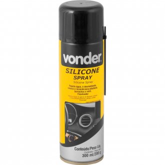 Silicone em spray 200 g/300 ml VONDER