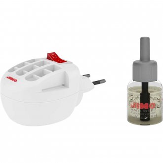 Aparelho vaporizador el�trico com refil l�quido repelente, contra mosquitos e pernilongos, Anti-Inset El�trico Kit 60 Noites, 1126-2, JIMO