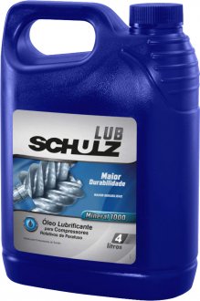 �leo para compressores parafuso, ISO VG100, 4 litros, SCHULZ