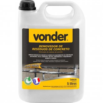Removedor de res�duos de concreto, 5 litros, VONDER