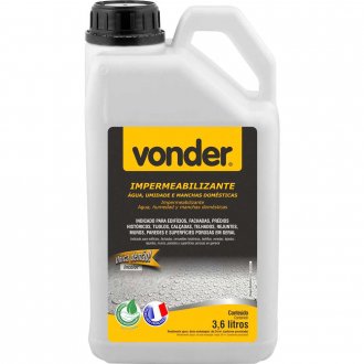 Impermeabilizante contra �gua, umidade e manchas dom�sticas, 3,6 litros, VONDER