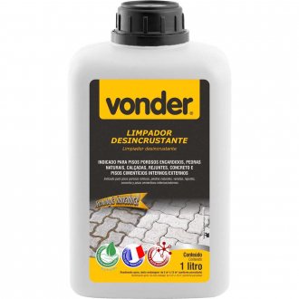 Limpador desincrustante, 1 litro, VONDER