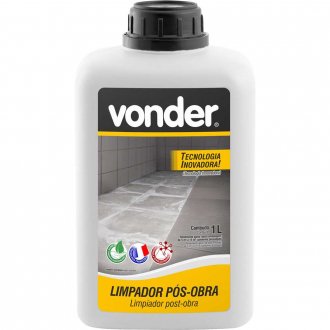 Limpador p�s-obra, 1 litro, VONDER