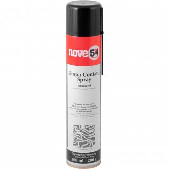 Limpa contato spray 300 ml/200 g inflam�vel, NOVE54