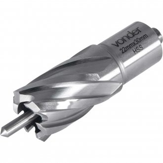 Broca anular, encaixe Weldon, 22 mm x 30 mm VONDER