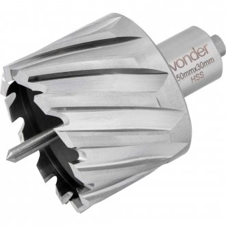 Broca anular, encaixe Weldon, 50 mm x 30 mm VONDER