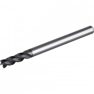 Fresa topo 4,0 mm, em metal duro, 4 cortes, VONDER