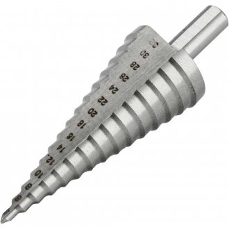 Broca de a�o r�pido, escalonada, 4 mm a 32 mm, VONDER
