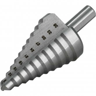 Broca de a�o r�pido, escalonada, 9 mm a 36 mm, VONDER