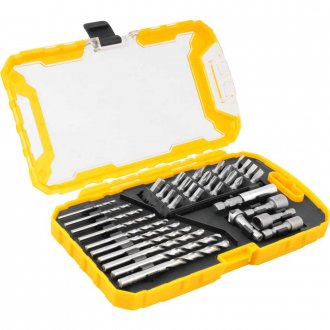 Jogo de bits, brocas e soquetes, com 35 pe�as, VONDER