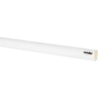 Tarugo de nylon, 60,0 mm x 1,0 m, VONDER