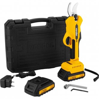 Tesoura para poda a bateria, 20 V, fonte bivolt autom�tica, TPV 200 VONDER
