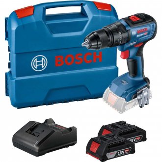 Parafusadeira/furadeira de impacto a bateria, 18 V/2,0 Ah, 06019H51E0, BOSCH