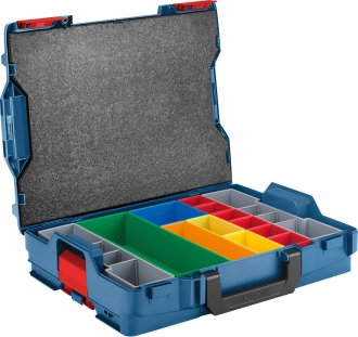 Maleta pl�stica para transporte, L-BOXX 102, com SET para 12 pe�as, profissional, BOSCH