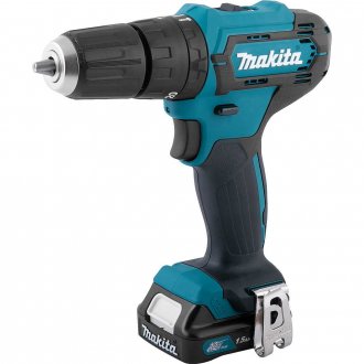 Parafusadeira/furadeira de impacto a bateria, 12 V, HP333DWYE, MAKITA