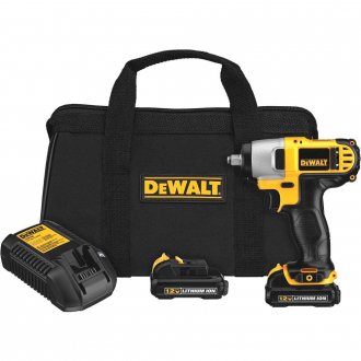 Chave de impacto, bateria 12 V, encaixe de 3/8