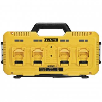 Multicarregador de baterias, 4 entradas 12 V / 20 V / 60 V MAX LI-ION, 220 V~, DCB104-B2, DEWALT