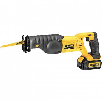 Serra sabre a bateria, com 2 baterias 20 V MAX e carregador bivolt, DCS380KIT-BR DEWALT