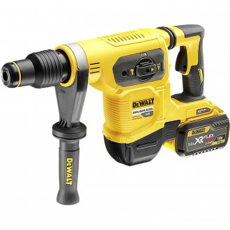 Martelo perfurador rompedor, SDS MAX, 60 V, 220 V~, 3150IPM, FLEXVOLT, 2 baterias e carregador,  DCH481X2-B2, DEWALT