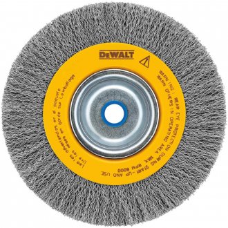 Escova circular de a�o, ondulada, 150 mm x 13 mm Furo 5/8