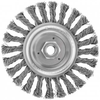 Escova circular de a�o tran�ado, 152 mm, M14, 12.000 rpm, DW4937M, DEWALT