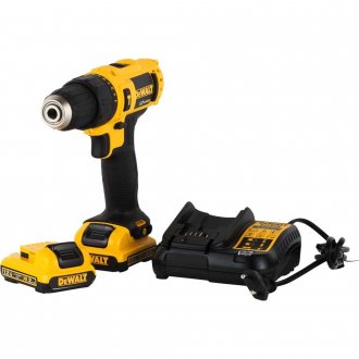 Parafusadeira/furadeira de impacto a bateria, 12 V, DCD716D2, DEWALT