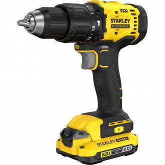 Parafusadeira/furadeira de impacto, 20 V MAX - 2 Ah, carregador bivolt, SCD712D1K-BR STANLEY