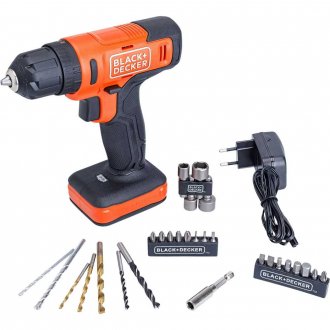 Kit furadeira/parafusadeira de impacto. BCD712VHD-BR 3/8