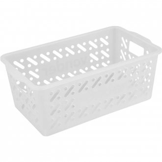Cesto pl�stico organizador, 6 kgf, transparente, VONDER