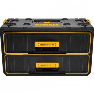 Caixa pl�stica para ferramentas, tipo gaveta dupla, ToughSystem 2.0, DWST08320 DEWALT